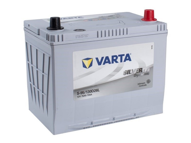 VARTA S-95/130D26L Silver Dynamic EFB (75Ah) | 28CarParts